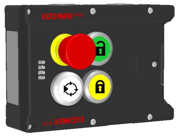 Euchner MGB-L1-ARA-AJ4A1-M-R-122235 Locking module MGB-L1-ARA, (guard locking by spring force) with 3 pushbuttons, emergency stop Turkey