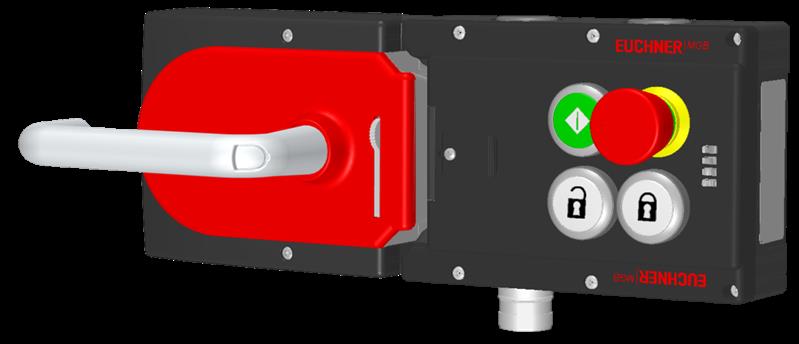 Euchner MGB-L1H-APA-L-115672 Locking set MGB-L1H-APA (guard locking by spring force) with 3 pushbuttons, emergency stop, RC18 Turkey