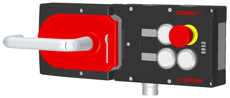Euchner MGB-L1H-APA-L-121371 Locking set MGB-L1H-APA (guard locking by spring force) with 3 pushbuttons, emergency stop, RC18 Turkey