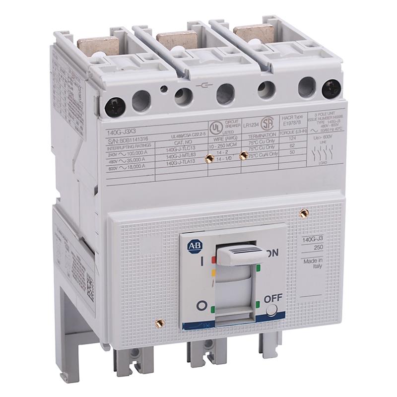 Allen Bradley 140G-H3X3 140G 125A Molded Case Frame Turkey