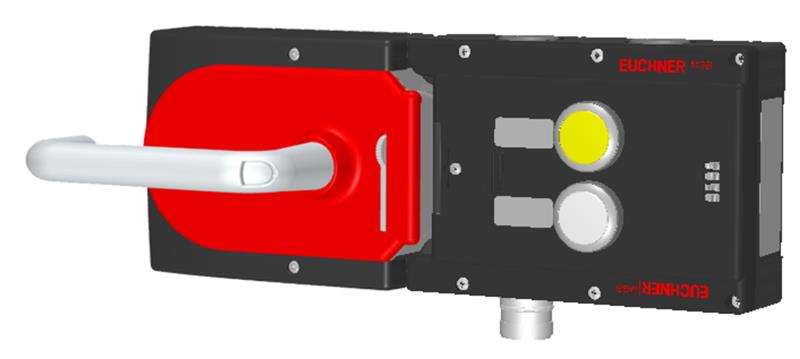 Euchner MGB-L1H-ARA-L-111656 Locking set MGB-L1H-ARA (guard locking by spring force) with 2 pushbuttons, incl label carrier, RC18 Turkey