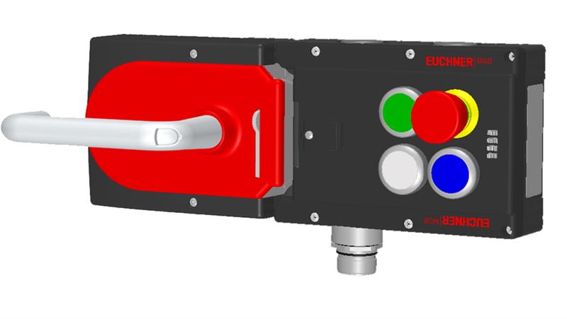Euchner MGB-L1H-ARA-L-119926 Locking set MGB-L1H-ARA (guard locking by spring force) with 3 pushbuttons, emergency stop, RC26 Turkey