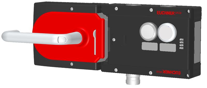 Euchner MGB-L1H-ARA-L-121107 Locking set MGB-L1H-ARA (guard locking by spring force) with 2 pushbuttons, incl label carrier, RC18 Turkey