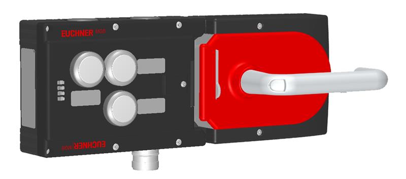 Euchner MGB-L1H-ARA-R-110870 Locking set MGB-L1H-ARA (guard locking by spring force) with 3 pushbuttons, incl label carrier, RC18 Turkey