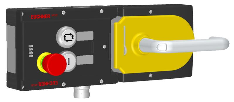 Euchner MGB-L1H-ARA-R-111020 Locking set MGB-L1H-ARA (guard locking by spring force) with 2 pushbuttons, emergency stop, RC18 Turkey