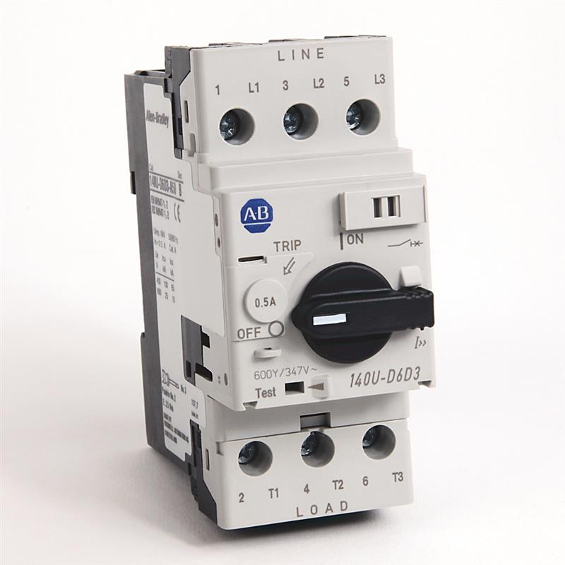 Allen Bradley 140U-D6D3-A50 Circuit Breaker 3-Pole 05 A UL 489 Turkey