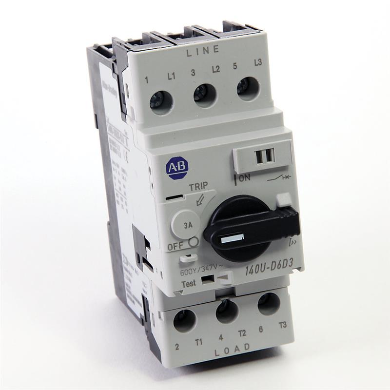 Allen Bradley 140U-D6D3-B30 Circuit Breaker 3-Pole 3 A UL 489 Turkey