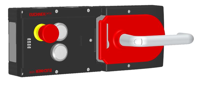 Euchner MGB-L1H-ARA-R-121235 Locking set MGB-L1H-ARA (guard locking by spring force) with 2 pushbuttons, emergency stop Turkey