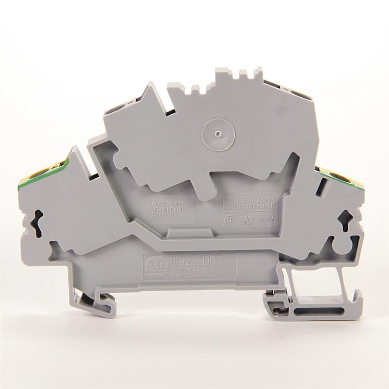 Allen Bradley 1492-LDG3N 3-CircuitTerminal Block with 2 Feed-Through and 1 Ground Connection Turkey