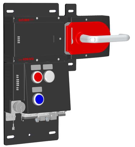Euchner MGB-L1HB-PNC-R-115137 Locking set MGB-L1-PN (guard locking by spring force) with 3 control elements, push-pull plug, RC12 Turkey