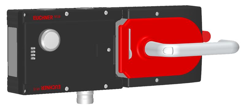 Euchner MGB-L1HE-ARA-R-121035 Locking set MGB-L1HE-ARA, (guard locking by spring force) with 1 pushbutton, RC18 Turkey