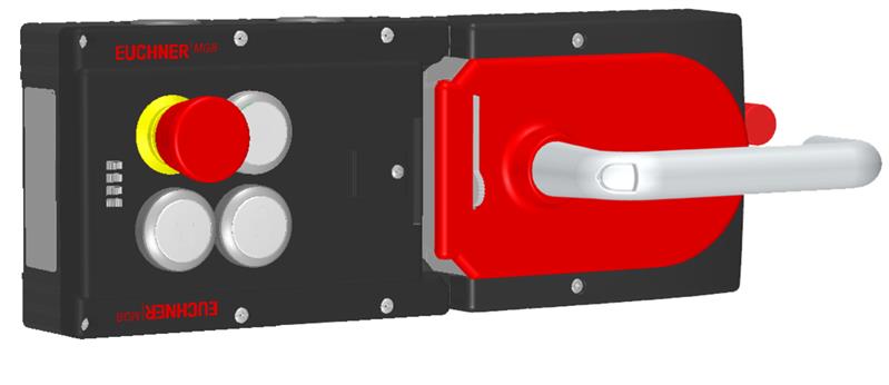 Euchner MGB-L1HE-ARA-R-121393 Locking set MGB-L1HE-ARA, (guard locking by spring force) with 3 pushbuttons, emergency stop Turkey
