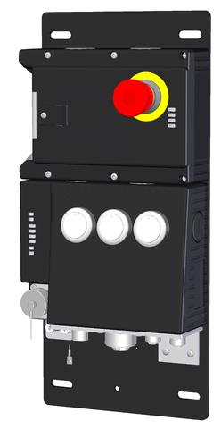 Euchner MGB-L2B-EIA-L-136523 Locking module MGB-L2-EI (guard locking by spring force) with 3 pushbuttons, emergency stop Turkey