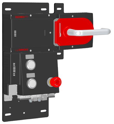 Euchner MGB-L2HB-PNA-R-121841 Locking set MGB-L2-PN (guard locking by solenoid force) with 3 control elements, push-pull plug Turkey