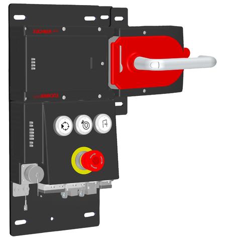 Euchner MGB-L2HEB-PNC-R-122336 Locking set MGB-L2-PN (guard locking by solenoid force) with 4 control elements, push-pull plug Turkey