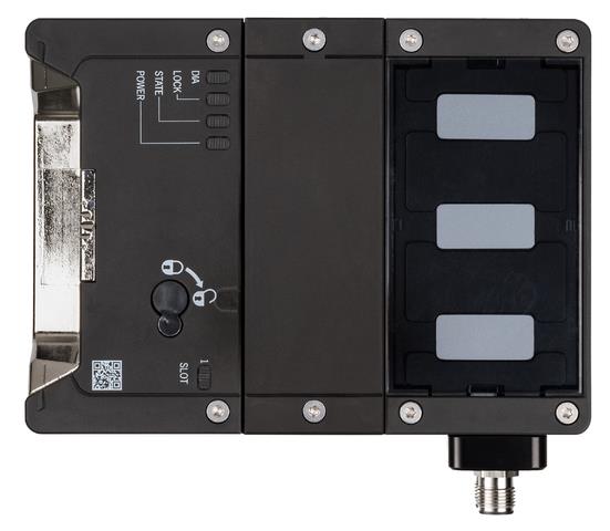 Euchner MGB2-L1-BP-U-XA4S9-OY-L-166107 Locking module MGB2-L1-BP (2 x M12, closed-circuit current principle, door hinge on left) Turkey