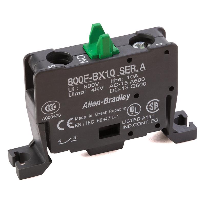 Allen Bradley 800F-BX10 22mm Contact Block 800F PB Turkey