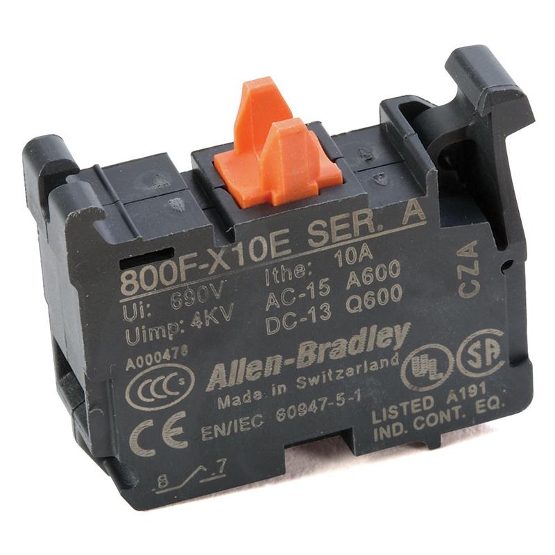Allen Bradley 800F-X10E 22mm Contact Block 800F PB Turkey