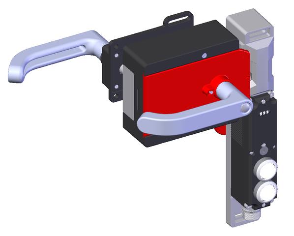 Euchner MGBS-P-L1HE-AR-U-L-SH-161557 MGBS set AR, M23, 2 pushbuttons, with escape release, door hinge on left Turkey