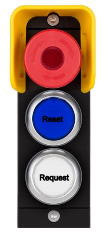 Euchner MSM-1-P-CS-BPP-F4-164333 Submodule MSM-1-P (illuminated emergency stop with protective collar, 2 illuminated pushbuttons) Turkey