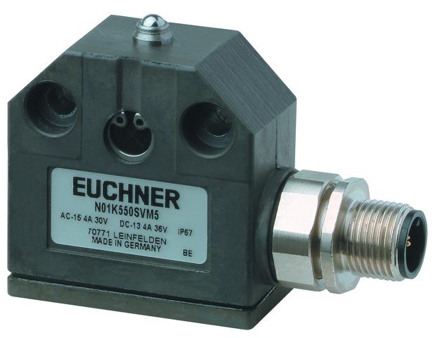 Euchner N01K550-MC1526 Precision single limit switch N01, ball plunger, plug connector M12 Turkey