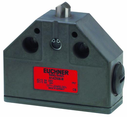 Euchner N1AD514-M Single hole fixing limit switch N1AD, chisel plunger Turkey