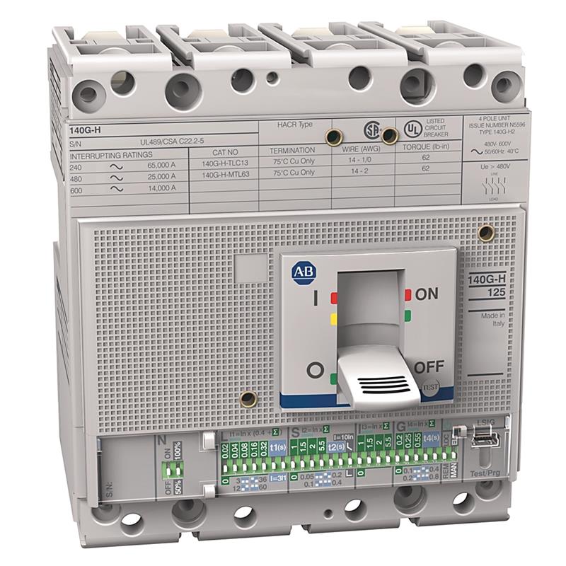 Allen Bradley 140G-H3I3-D16 140G 160A Frame Molded Case Ckt-Bkr Turkey
