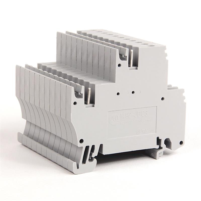 Allen Bradley 1492-JDC3 IEC 2-Ckt Plug-In Comb Conn Blk  25mm Turkey