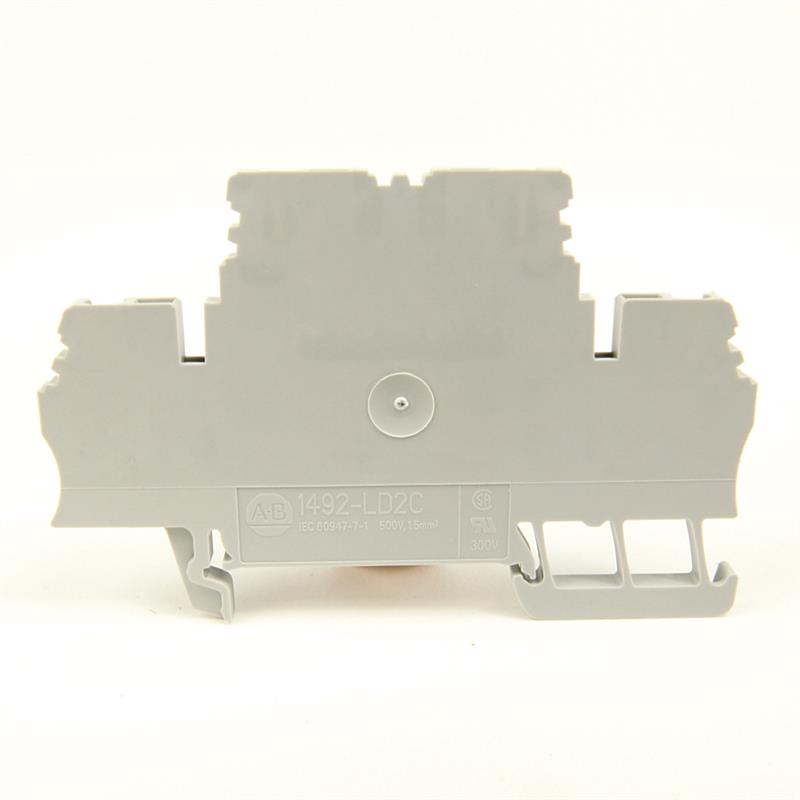 Allen Bradley 1492-LDC3 Two-Circuit Feed-Through with plug in comb connections on one side of each circuit Turkey