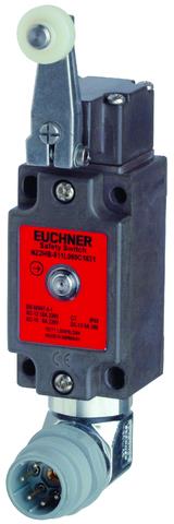Euchner NZ2HB-528L060C1631 Safety switch NZHB, lever arm with plastic roller, plug connector SR6 Turkey
