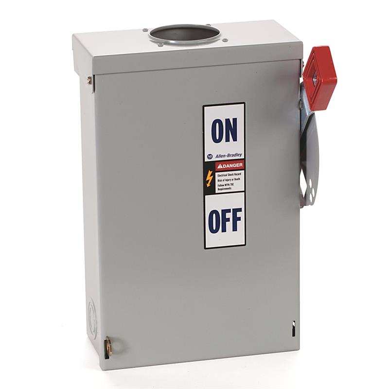 Allen Bradley 1494H-BN3H2 Heavy Duty Fusible Safety Discon Switch Turkey