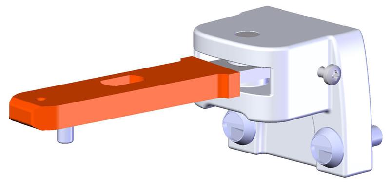 Euchner RADIUSBETAETIGER-Z-L Hinged actuator, left, for safety switches NZVZ, NZVZVS and TZ Turkey