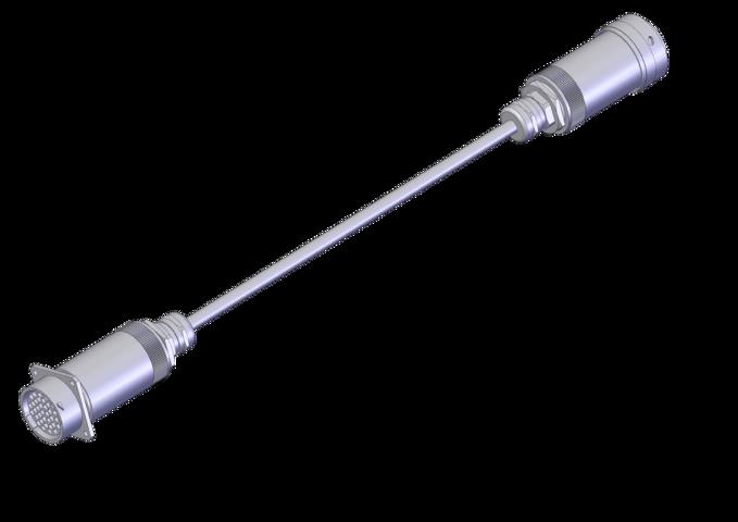 Euchner VERLAENGERUNGSLEITUNG 10M/35POL/MET Extension cable for hand-held pendant stations HBA/HBM, straight Turkey