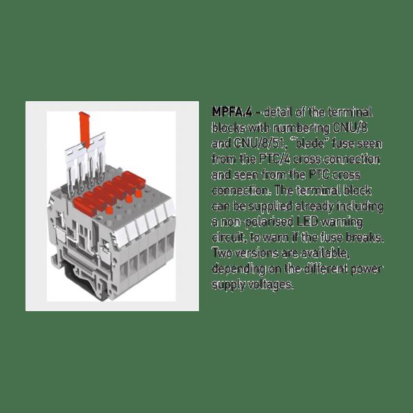 Cabur MF112 1 LEVEL FUSE-HOLDER Turkey