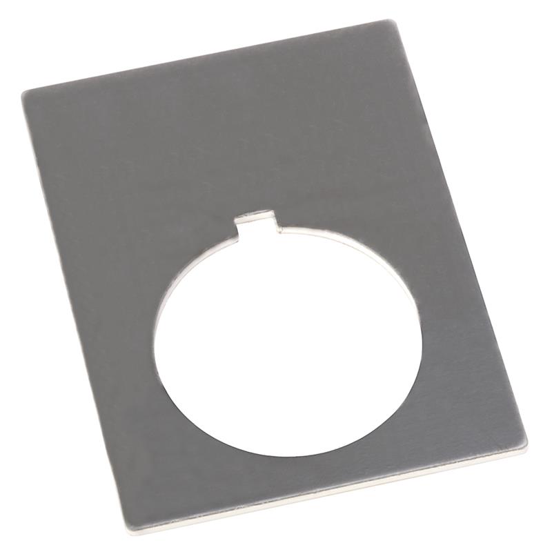 Allen Bradley 800H-W100J 30mm 800H Grey Blank Jumbo Legend Plate Turkey
