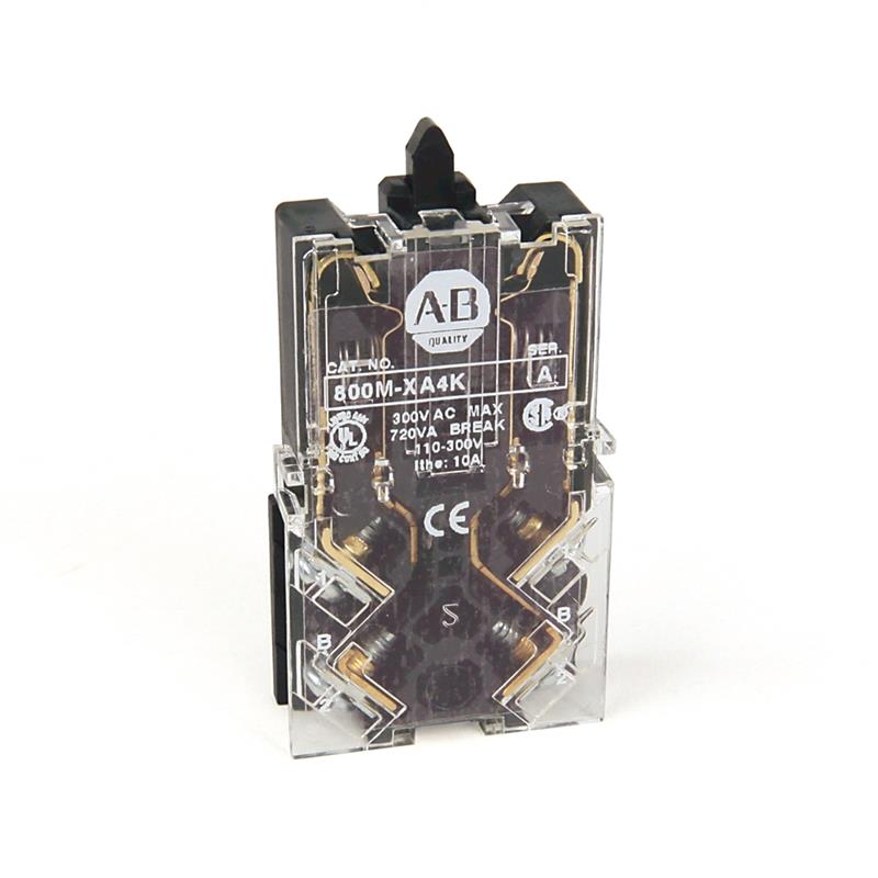 Allen Bradley 800M-XA4K 22mm Contact Block 800M PB Turkey