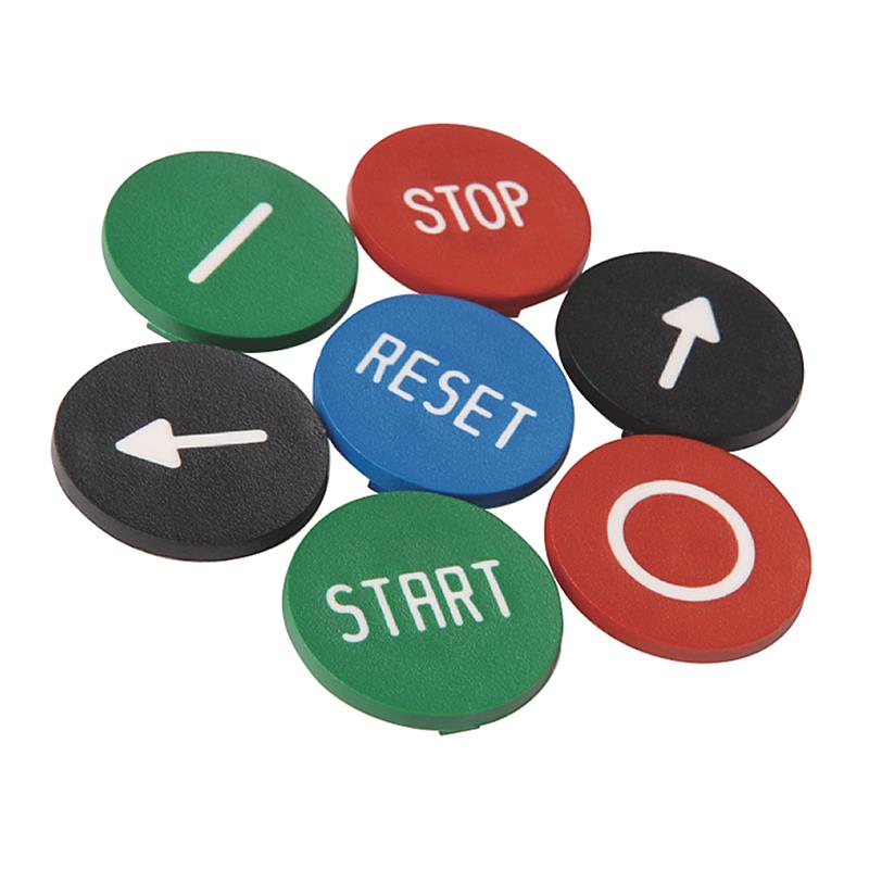 Allen Bradley 800T-LC215W 30mm 800T RAISE Black Legend Cap Turkey