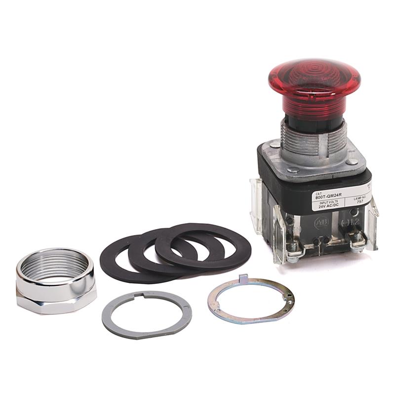 Allen Bradley 800T-QM24R 30mm Momentary Push Button 800T PB Turkey