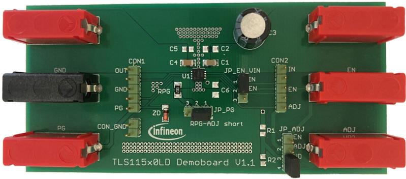 Infineon TLS115B0LD DEMOBOARD Turkey