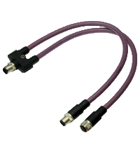 Pepperl+Fuchs ICZ-3T-0,3M-PUR ABG-V15B-G Y connection cable for PROFIBUS Turkey