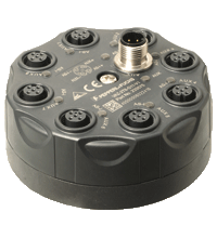Pepperl+Fuchs VAZ-2T8-G11-V1 Splitter box, M12, AS interface and auxiliary voltage to eight M12 connectors Turkey