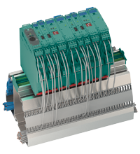 Pepperl+Fuchs K-DUCT-BU-UPR-03 Profile rail with UPR-03- * insert, 3 conductors, wiring comb field side, blue Turkey