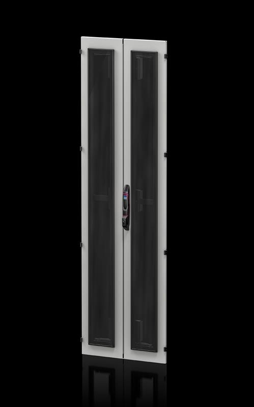 Rittal VX_IT 7030.282 2-part VX IT sheet steel door (ADO), WxH 600x2000, 2x single-pane safety glass, foil Turkey