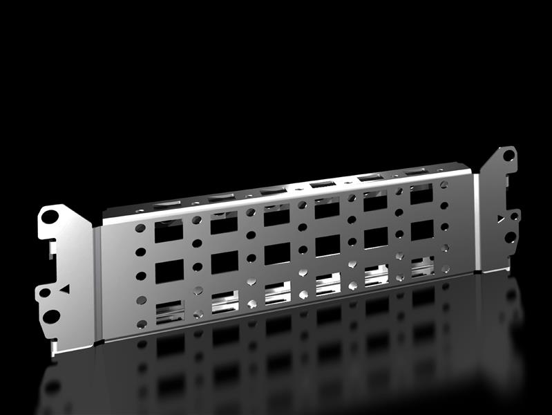 Rittal VX 8617.100 VX Punched section, with mounting flange 23 x 64 mm, for inner mounting level Turkey