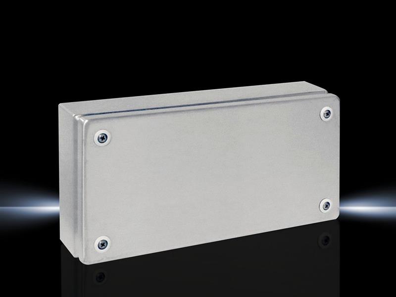 Rittal KL 1522.010 KL Terminal box, WHD: 300x150x80 mm, Stainless steel 14301, without mounting plate, with cover, without gland plate Turkey