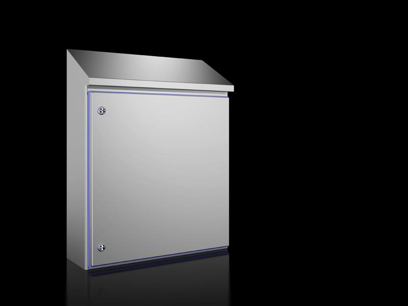 Rittal HD 1310.600 HD Compact enclosure, WHD: 610x650(H1)x769(H2)x210 mm, Stainless steel 14301, with mounting plate, with hinged door and silicone seal Turkey