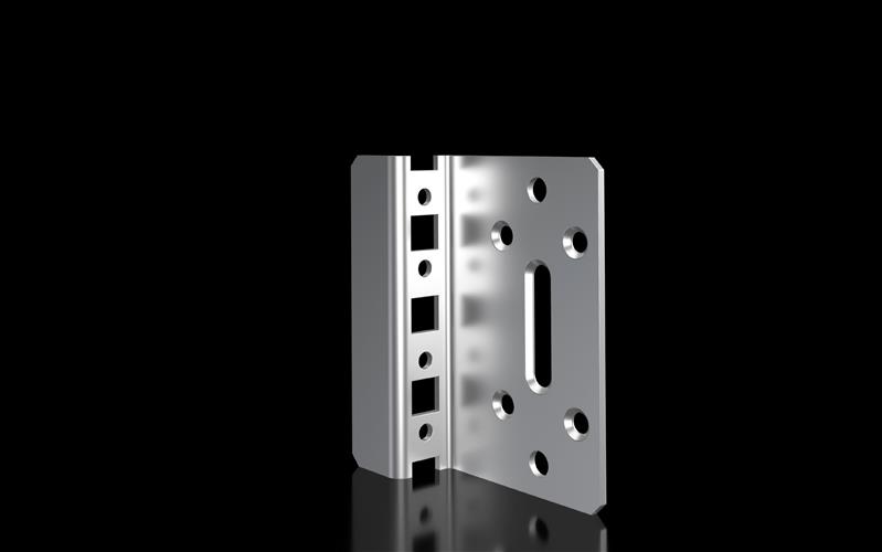 Rittal DK 7000.688 PDU mounting adaptor, for mounting the PDU to punched sections with mounting flanges in the VX IT Turkey