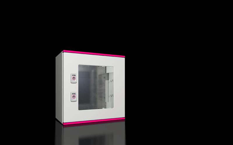 Rittal AX 1448.000 AX Plastic enclosure, WHD: 400x400x200 mm, with viewing window Turkey