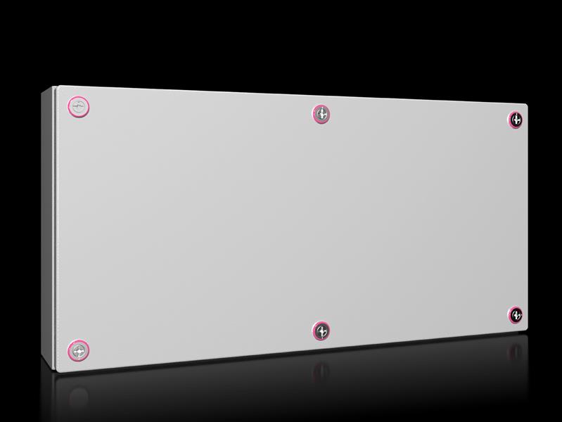 Rittal KX 1510.000 KX Terminal box, WHD: 600x300x120 mm, sheet steel, without mounting plate, with cover, without gland plate Turkey