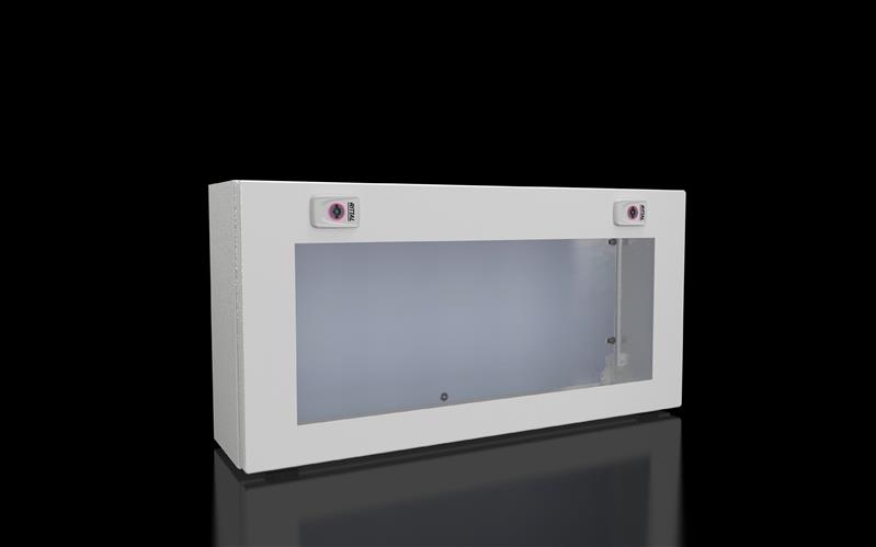 Rittal KX 1612.100 KX Bus enclosure, WHD: 600x300x155 mm, with mounting plate and cam lock Turkey